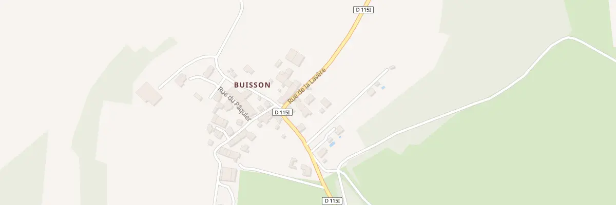 Plan du 3 Rue de la Lavère à Thorey-sur-Ouche