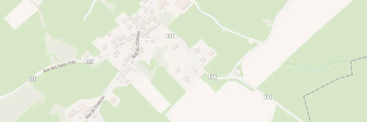 Plan du 4 Rte de Chamilly à Saint-Gilles