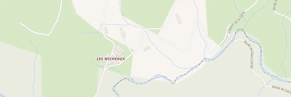 Plan du 5084 Les Micheaux à Saint-Cierge-la-Serre