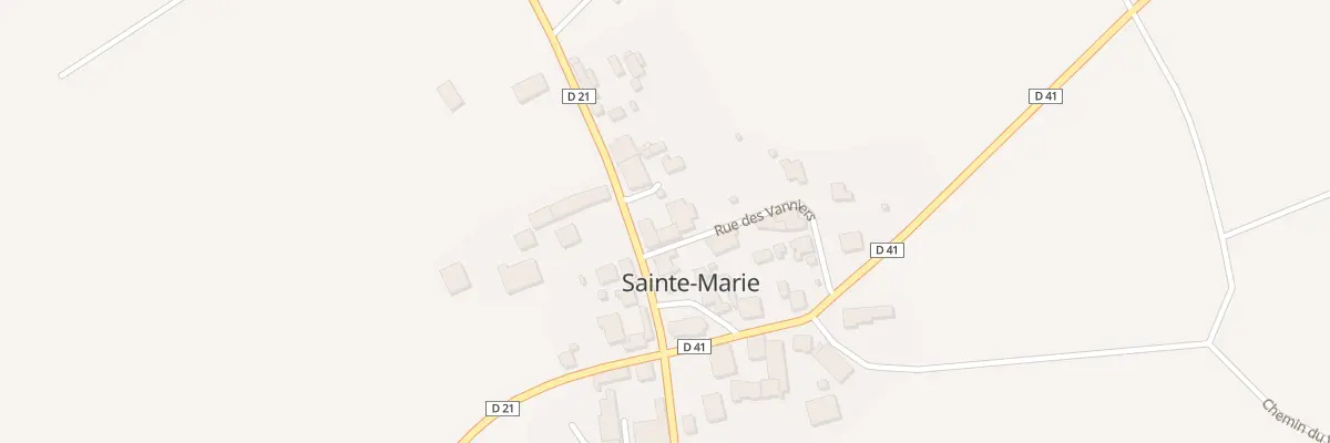 Plan du 6 Rue des Ejours à Sainte-Marie