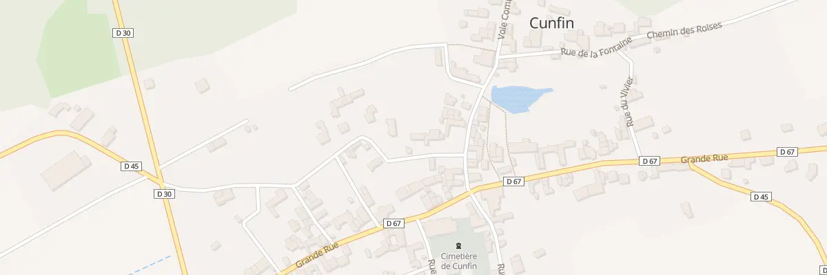 Plan du 4 Rue de Nogent à Cunfin