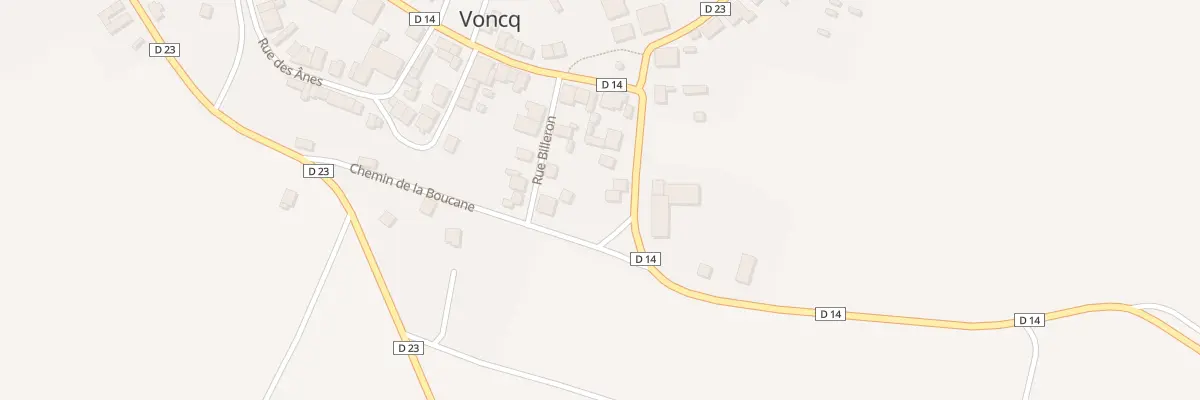 Plan du 10 Rue des Terrieres à Voncq