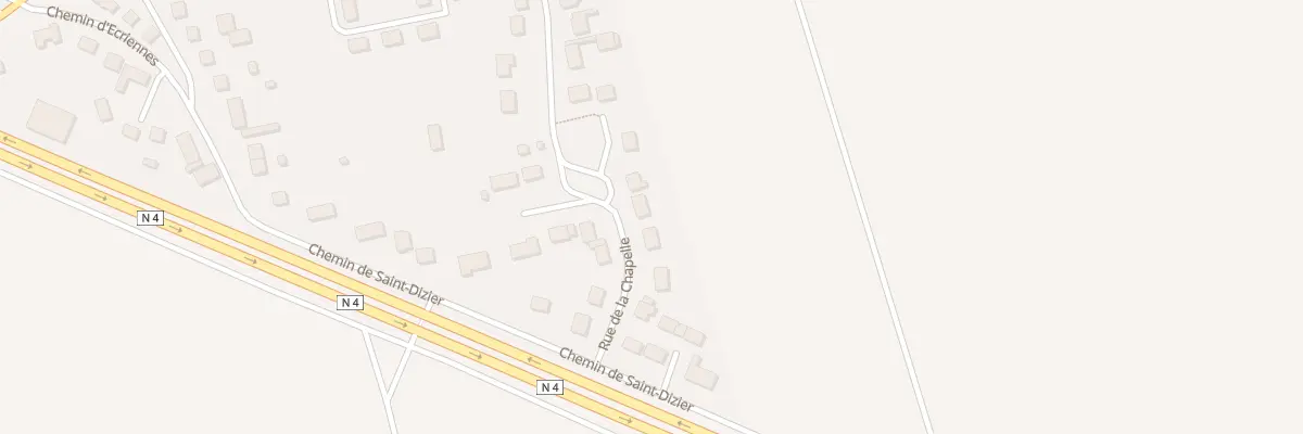 Plan du 36 Rue de la Chapelle à Vauclerc