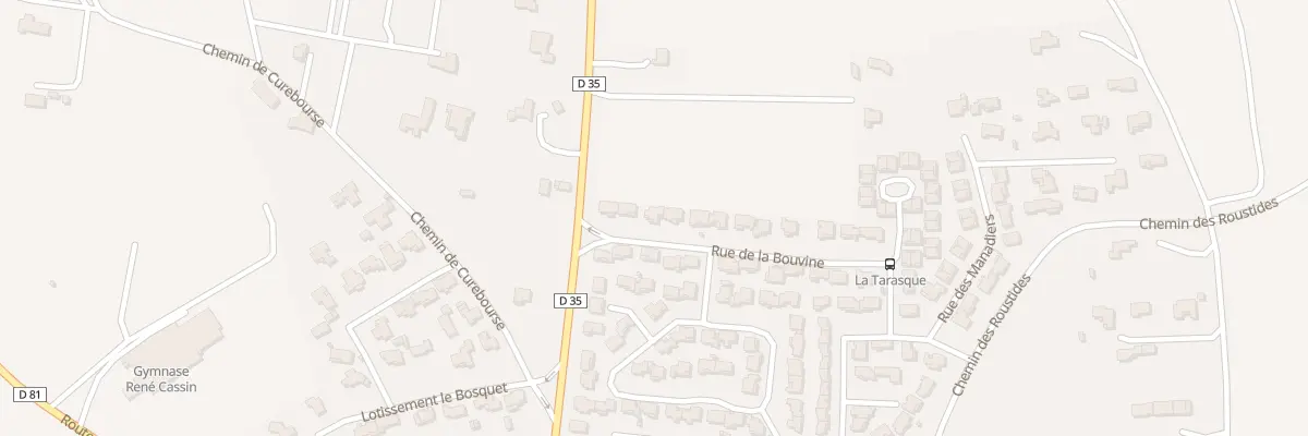 Plan du 45 Rue de la Bouvine à Tarascon