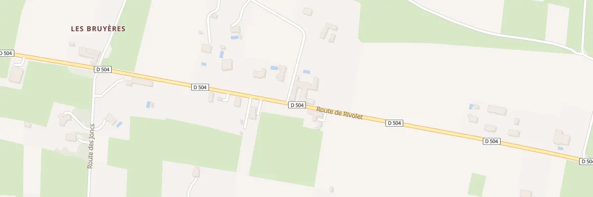 Plan du 5196 Les Bruyeres à Denicé