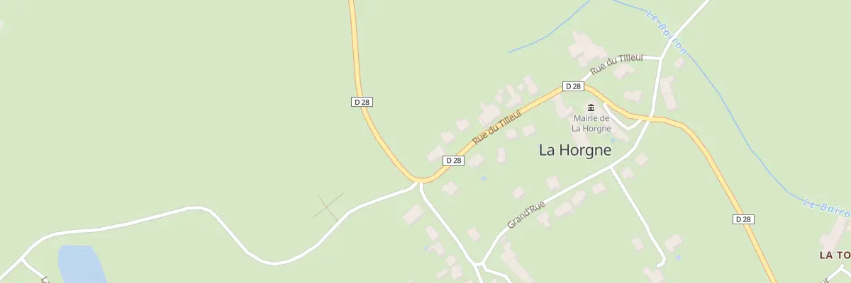 Plan du 10 Rue du Tilleul à La Horgne