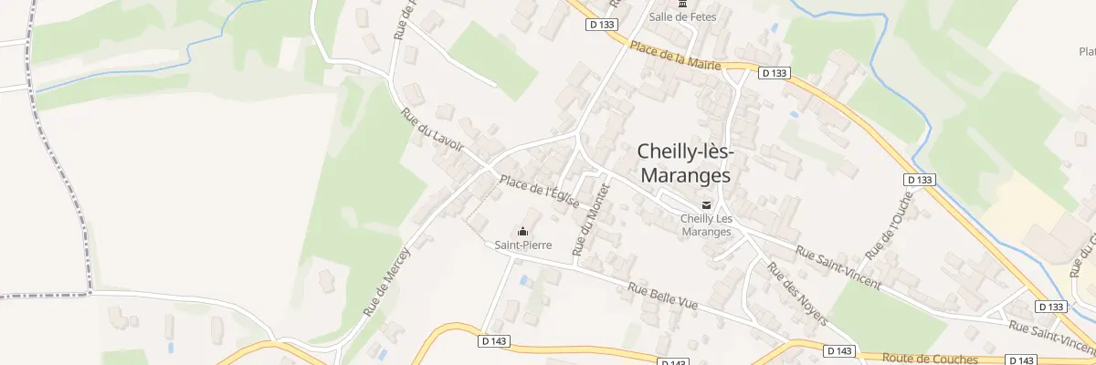 Plan du 5 Pl de l’Eglise à Cheilly-lès-Maranges