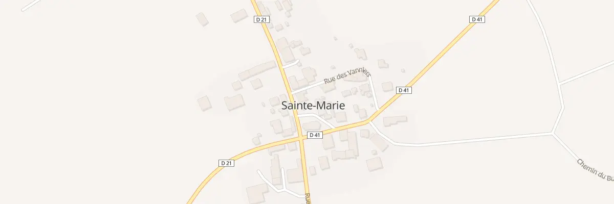 Plan du 2 Rue des Ejours à Sainte-Marie
