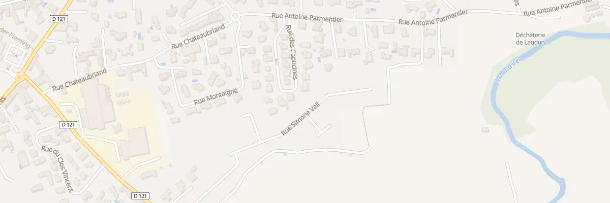 Plan du 332 Rue Simone Veil à Laudun-l’Ardoise