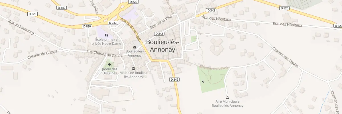 Plan du 2 Rue Saint Martin à Boulieu-lès-Annonay