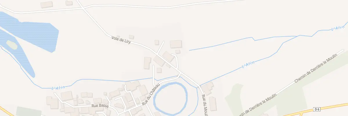 Plan du 2 Voie de Liry à Manre