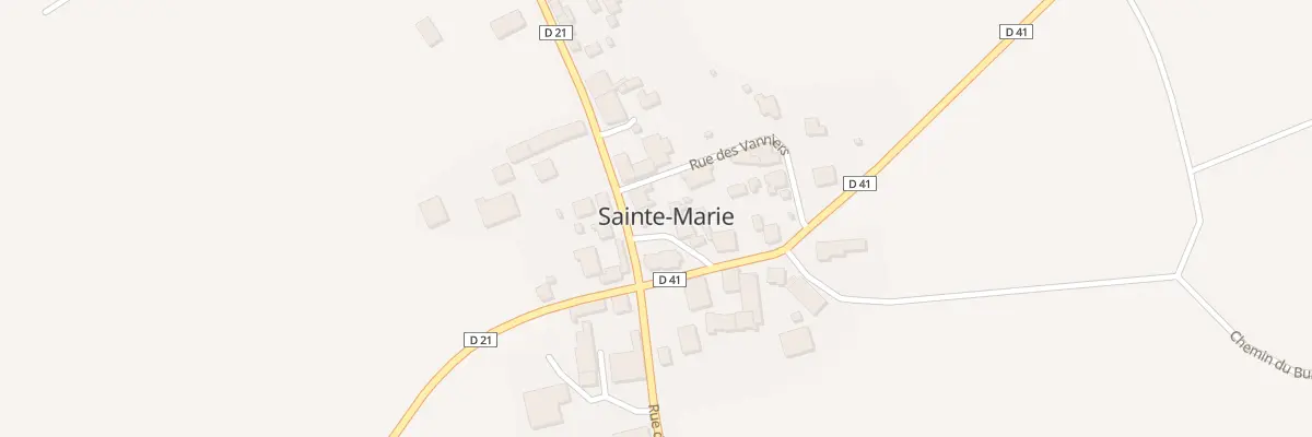Plan du 2A Rue des Ejours à Sainte-Marie