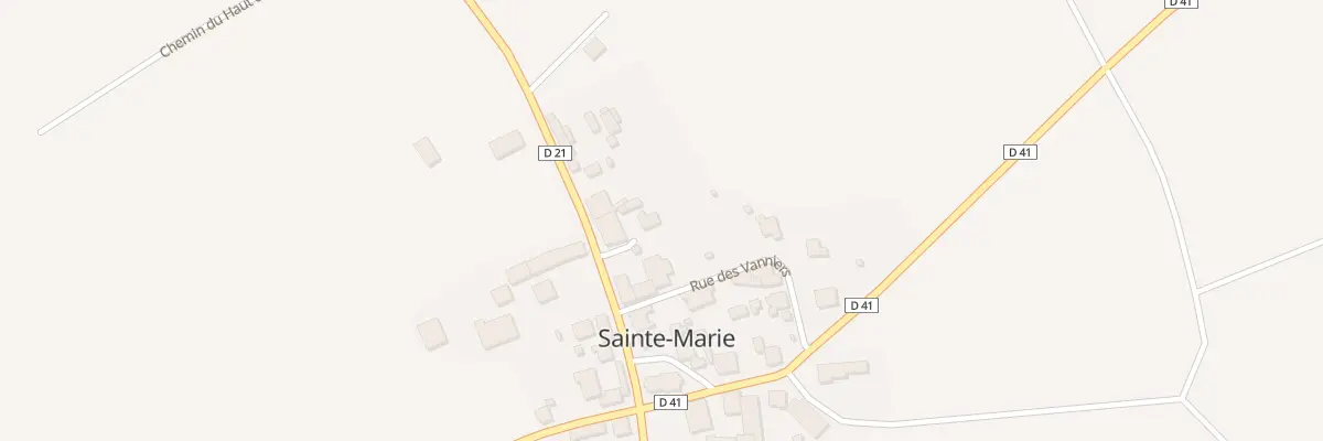 Plan du 8 Rue des Ejours à Sainte-Marie