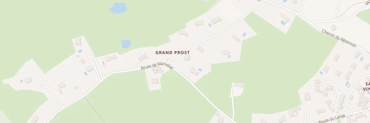 Plan du 5600 Gd Prost à Saint-Laurent-d’Agny