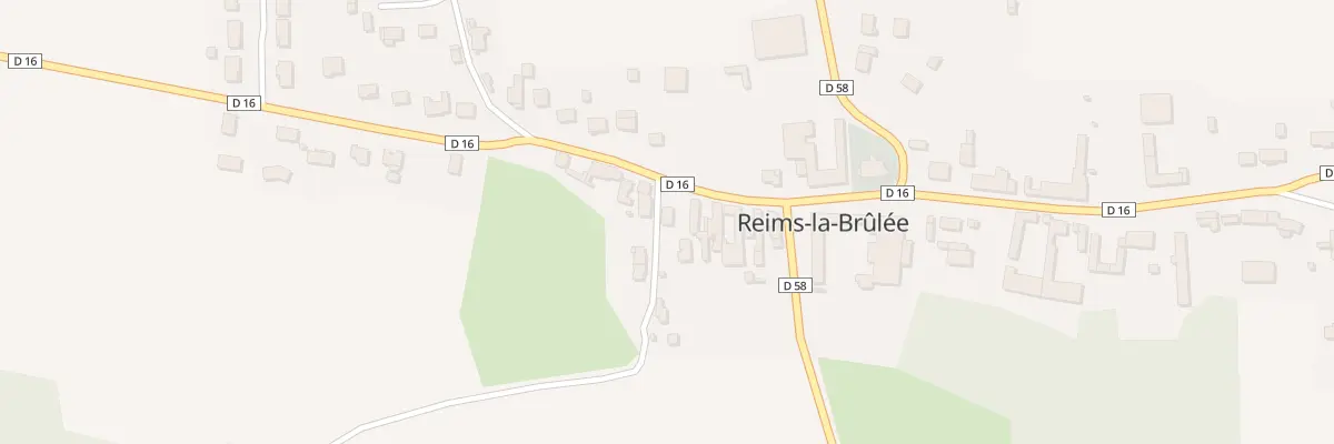 Plan du 15 Rue De La Liberation à Reims-la-Brûlée