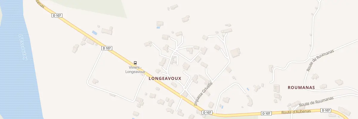 Plan du 122 Imp de Longeavoux Nord à Viviers