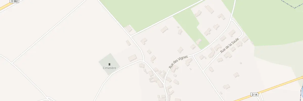 Plan du 1 Voie Ournier à Merlaut