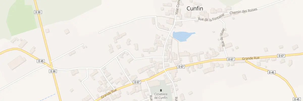 Plan du 2 Rue de Nogent à Cunfin