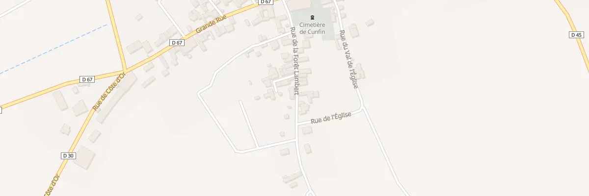 Plan du 32B Rue de la Foret Lambert à Cunfin