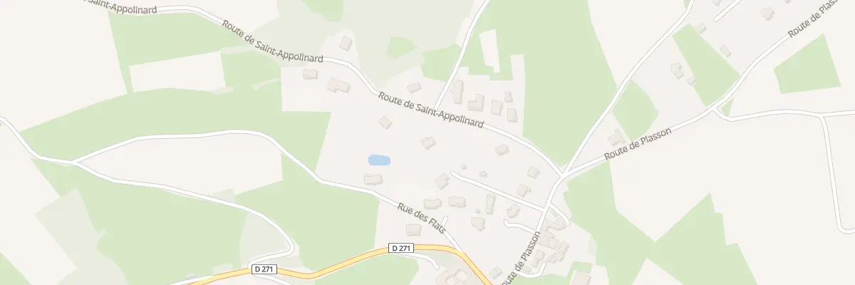 Plan du 5084 Les Pontins à Saint-Jacques-d’Atticieux