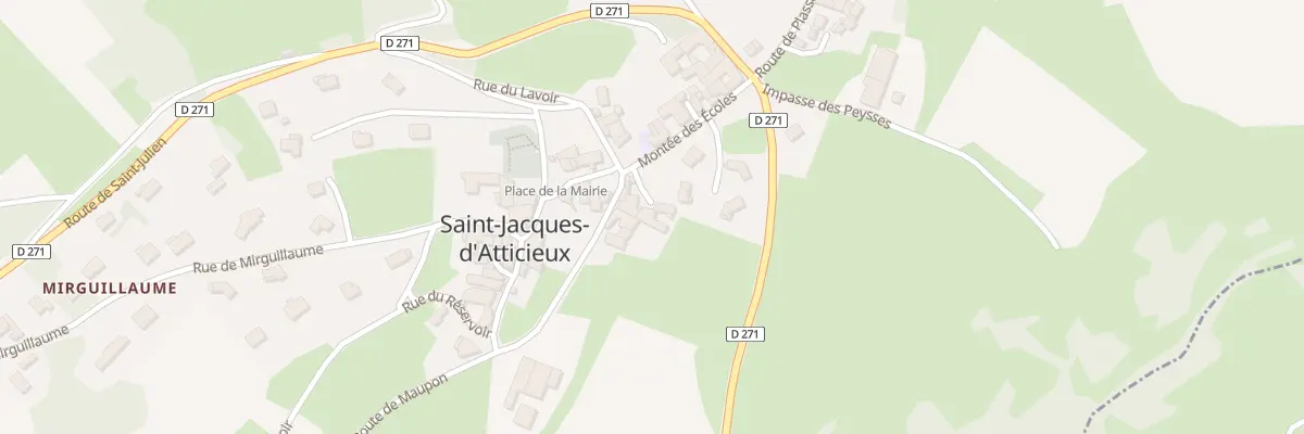 Plan du 5008 Saint Jacques à Saint-Jacques-d’Atticieux
