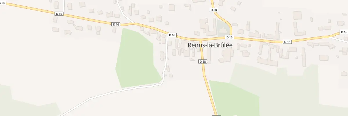 Plan du 13 Rue De La Liberation à Reims-la-Brûlée