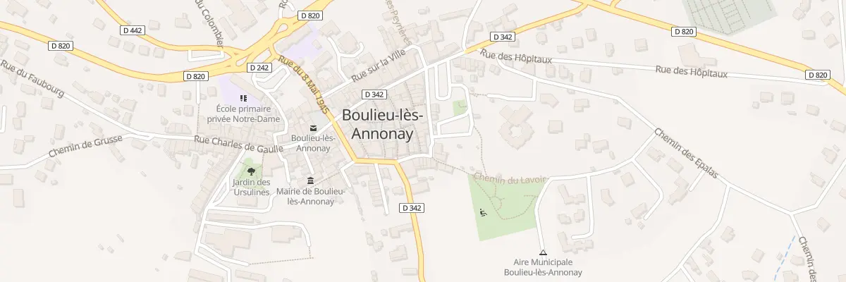 Plan du 12 Rue du Clocher à Boulieu-lès-Annonay