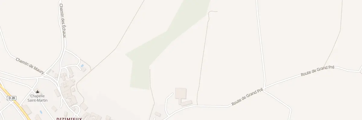Plan du 95 Rte de Grand Pre à Longes