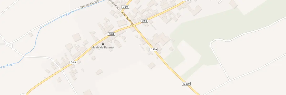 Plan du 4 Rue de Changy à Bassuet