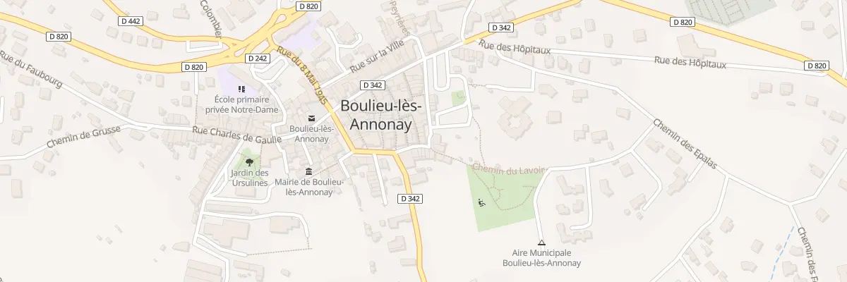 Plan du 3 Rue des Trois Poupons à Boulieu-lès-Annonay