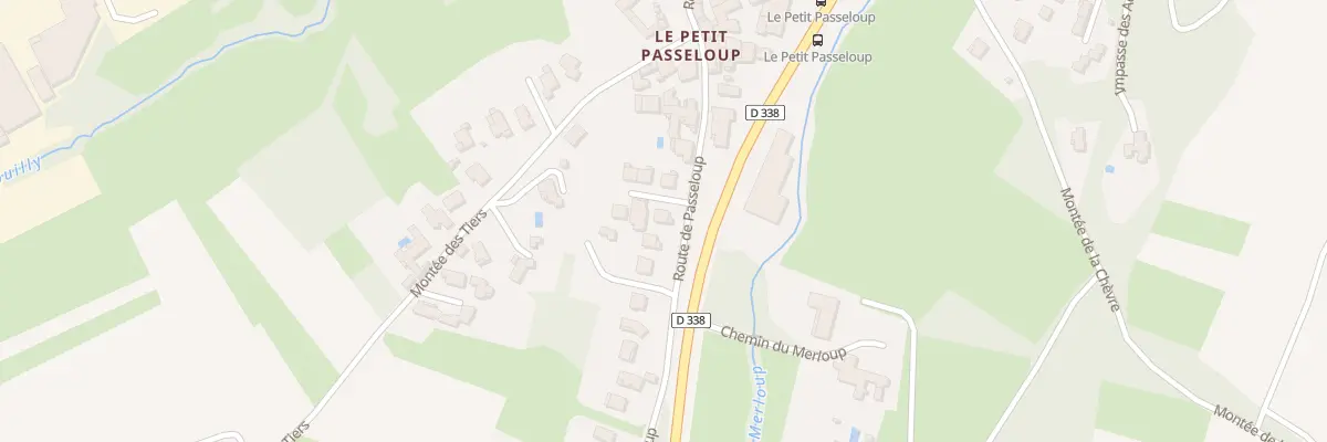 Plan du 961 Rte des Passeloup à Porte des Pierres Dorées