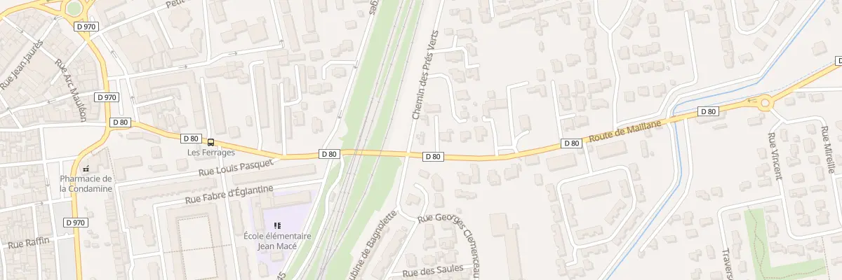 Plan du 9004 Rte de Maillane à Tarascon