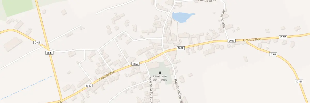 Plan du 62B Le Village à Cunfin