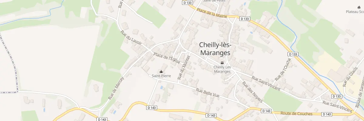 Plan du 4 Pl de l’Eglise à Cheilly-lès-Maranges
