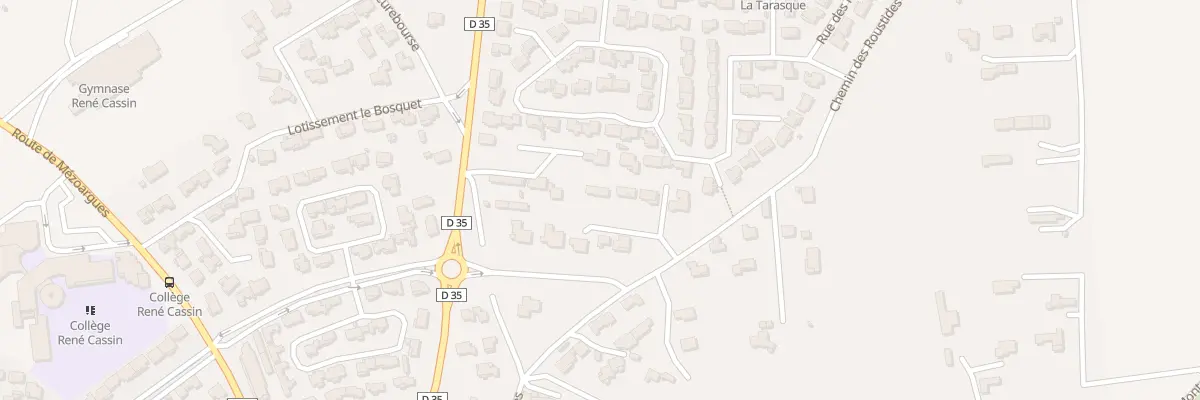 Plan du 7 Lot le Mas Provencal à Tarascon