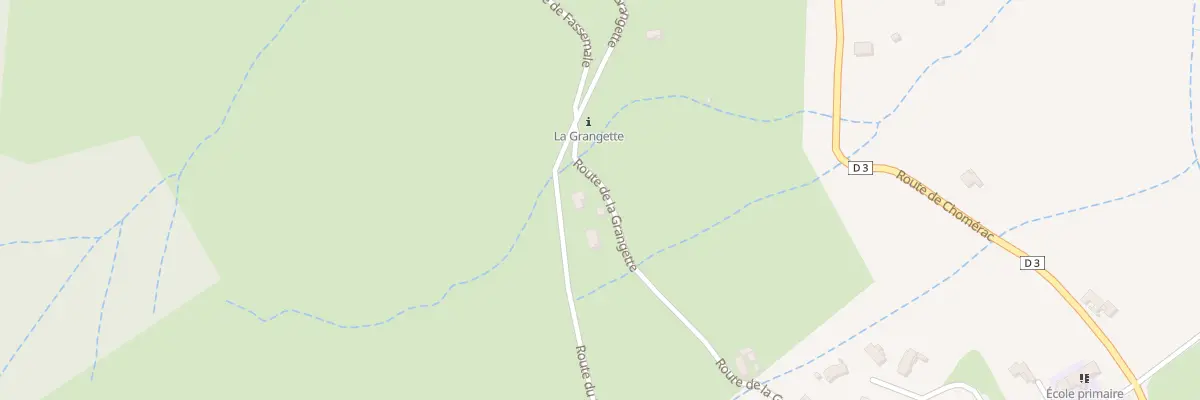 Plan du 2 La Grangette à Saint-Bauzile