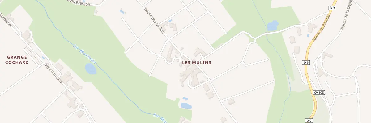 Plan du 329 Rte des Mulins à Villié-Morgon