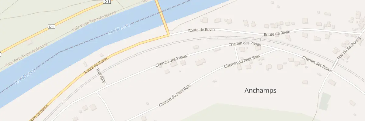 Plan du 29 Che des Prises à Anchamps