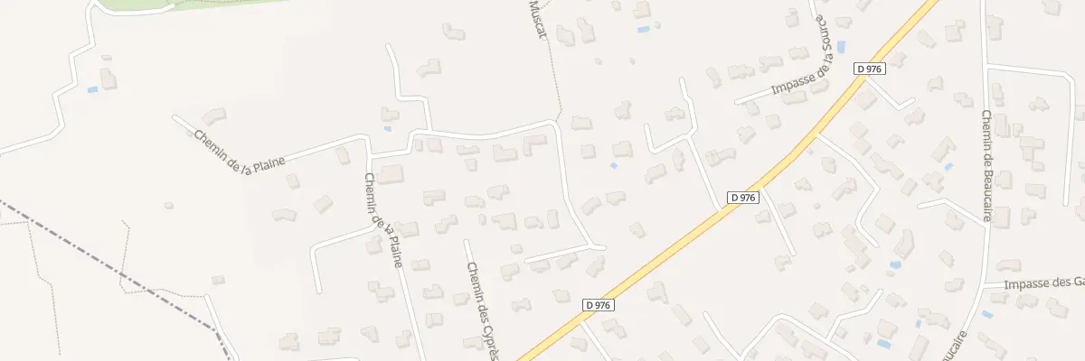 Plan du 254 Che des Sarrazins à Rochefort-du-Gard