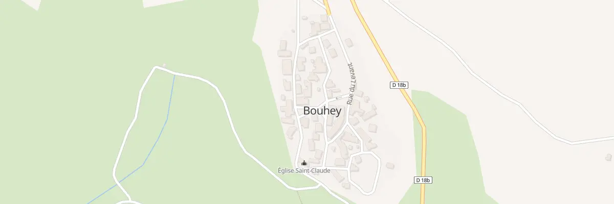 Plan du 5 Rue de la Liberté à Bouhey