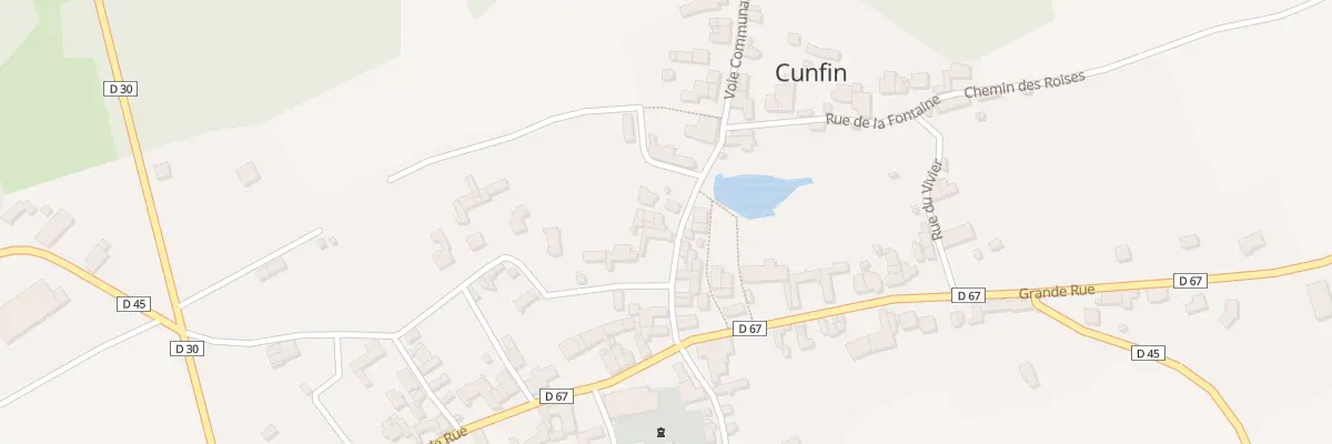 Plan du 7 Vc de Bar à Cunfin