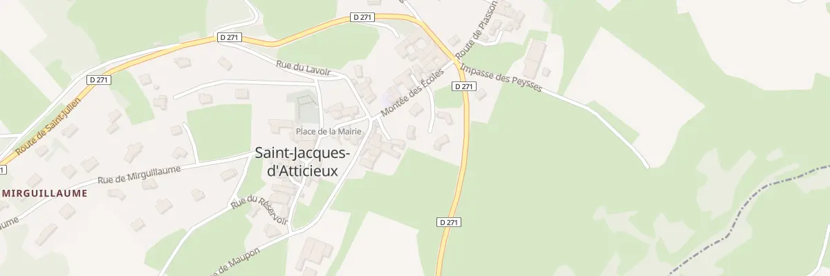 Plan du 5125 Saint Jacques à Saint-Jacques-d’Atticieux