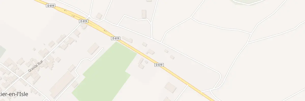 Plan du 4 Route Nationale à Montier-en-l’Isle