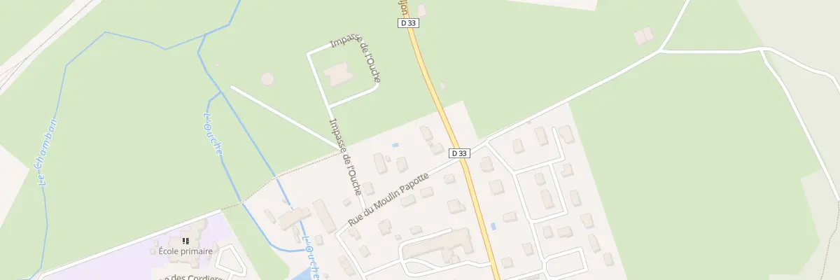 Plan du 13 Rte de Dijon à Bligny-sur-Ouche