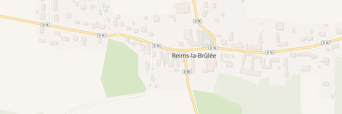 Plan du 7 Rue De La Liberation à Reims-la-Brûlée