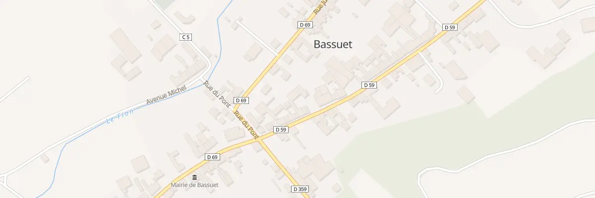 Plan du 11 Rue de Vavray à Bassuet
