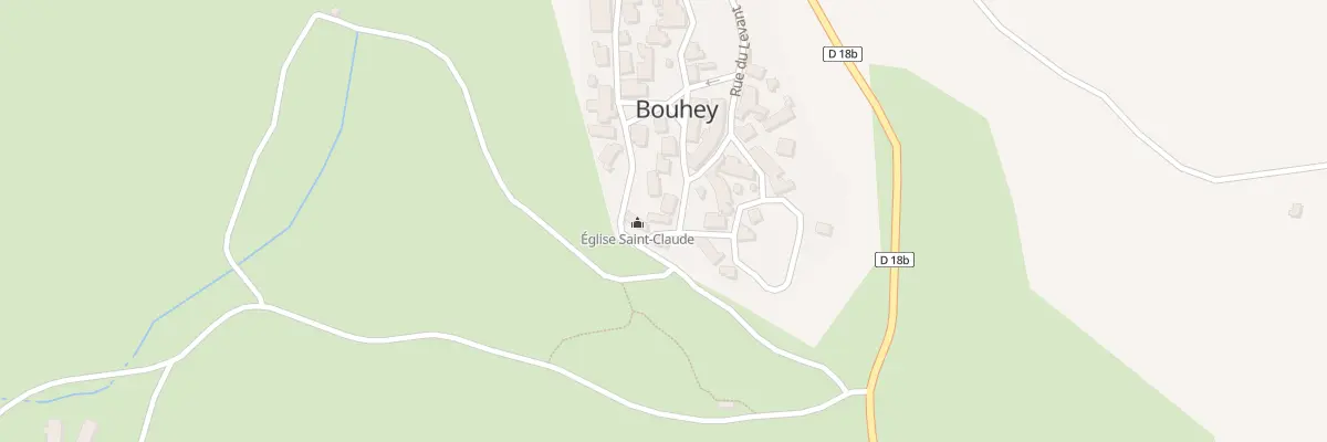 Plan du 22 Rue du Centre à Bouhey