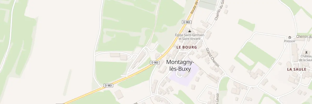 Plan du 5018 Montagny à Montagny-lès-Buxy