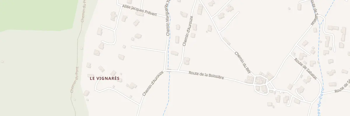 Plan du 565 Che d’Aurouze à Chomérac