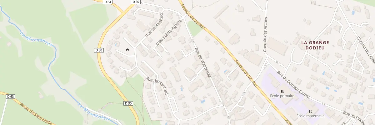 Plan du 15 Rue Waldwisse à Mornant